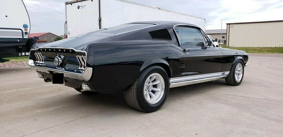 1967 Black Ford Mustang Fastback