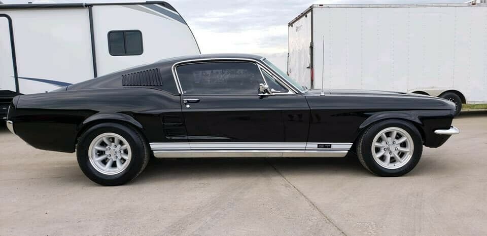 1967 Black Ford Mustang Fastback