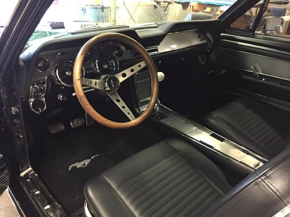 1967 Black Ford Mustang Fastback