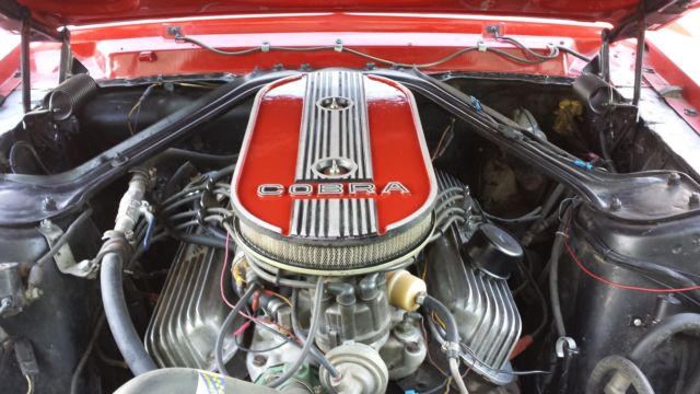 1967 Red Ford Mustang Fastback