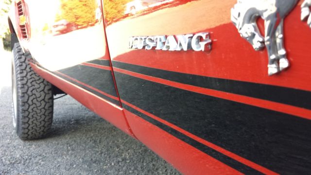 1967 Red Ford Mustang Fastback