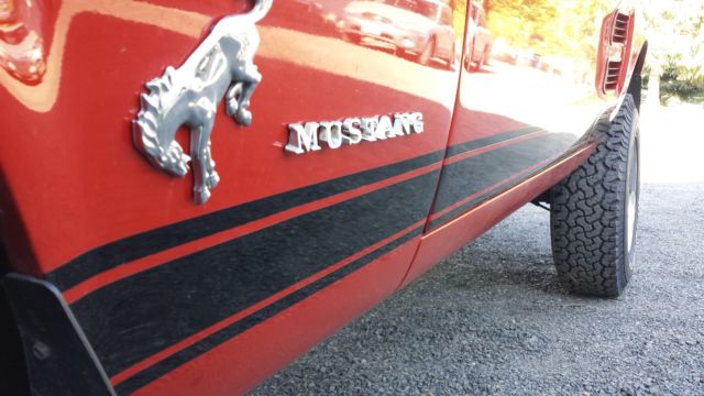 1967 Red Ford Mustang Fastback