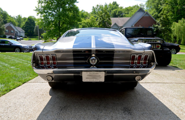 1967 Gray Ford Mustang Fastback