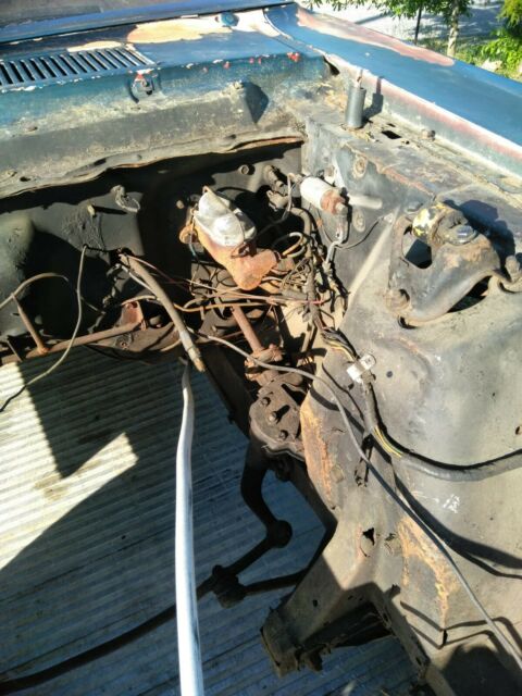 1967 Blue Ford Mustang