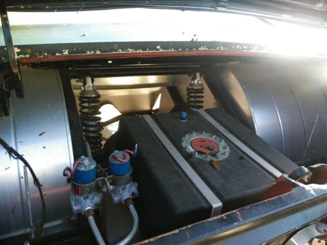 1967 Blue Ford Mustang