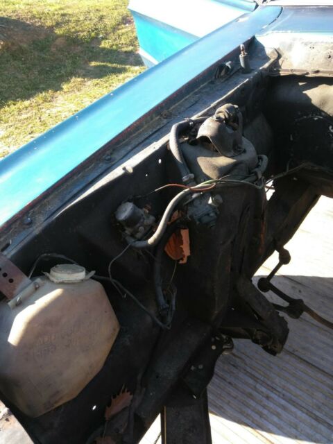 1967 Blue Ford Mustang