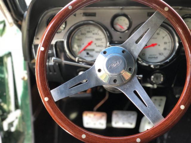 1967 Green Ford Mustang Fastback