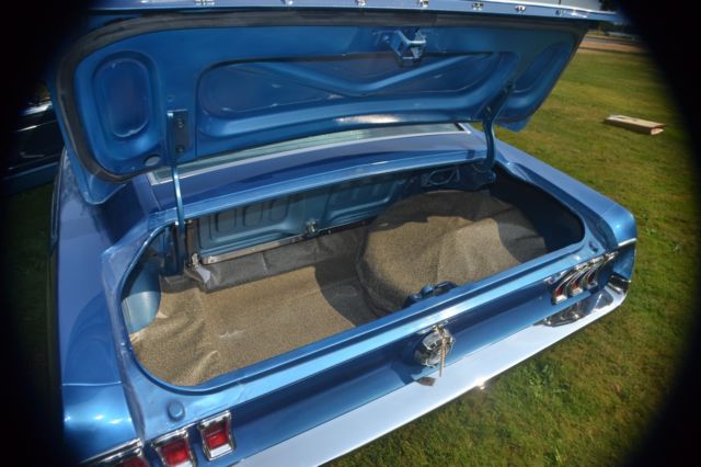 1967 Blue Ford Mustang Fastback