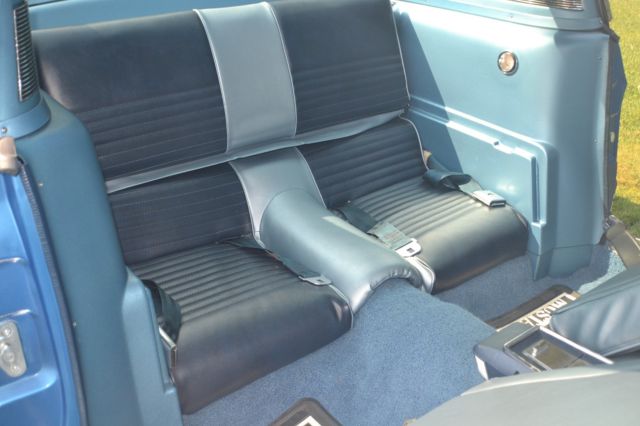 1967 Blue Ford Mustang Fastback