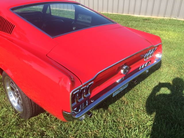 1967 Red Ford Mustang Fastback