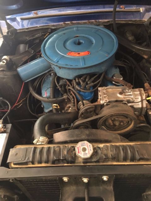 1967 Blue Ford Mustang Fastback