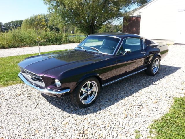 1967 Purple Ford Mustang Coupe