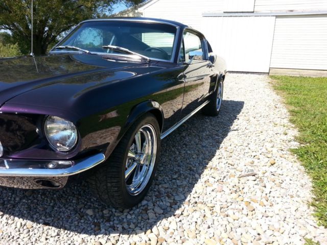 1967 Purple Ford Mustang Coupe