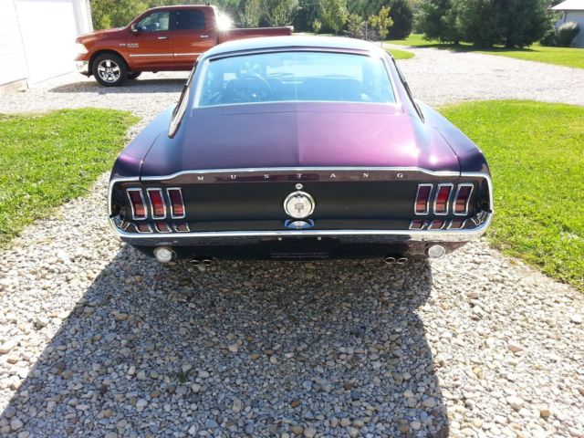 1967 Purple Ford Mustang Coupe