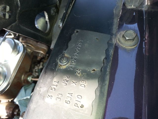 1967 Purple Ford Mustang Coupe