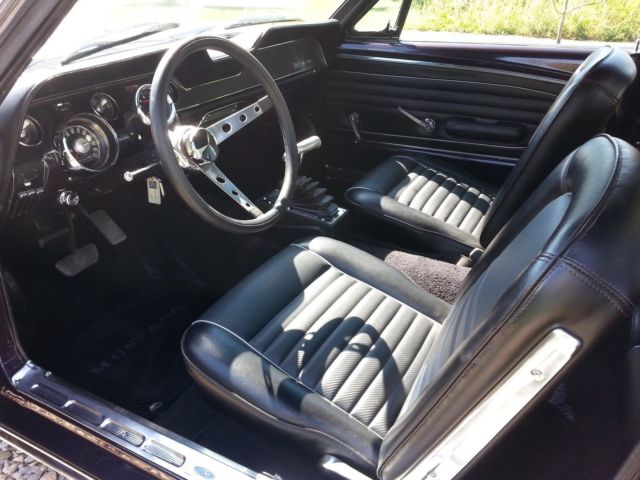 1967 Purple Ford Mustang Coupe