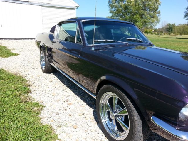 1967 Purple Ford Mustang Coupe