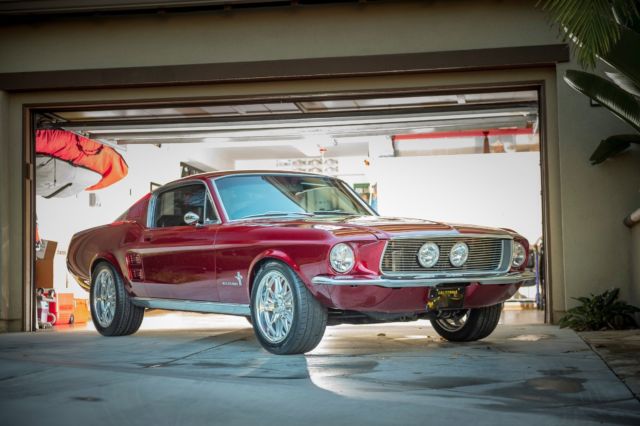 1967 Black Ford Mustang Fastback