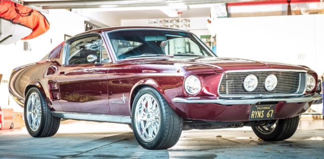 1967 Black Ford Mustang Fastback