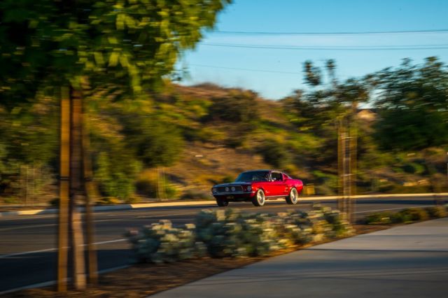 1967 Black Ford Mustang Fastback