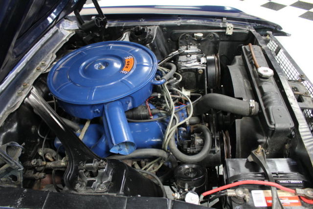 1967 Blue Ford Mustang Coupe