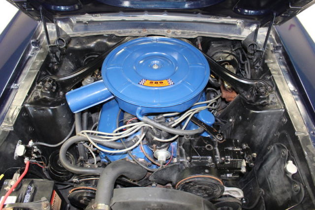 1967 Blue Ford Mustang Coupe