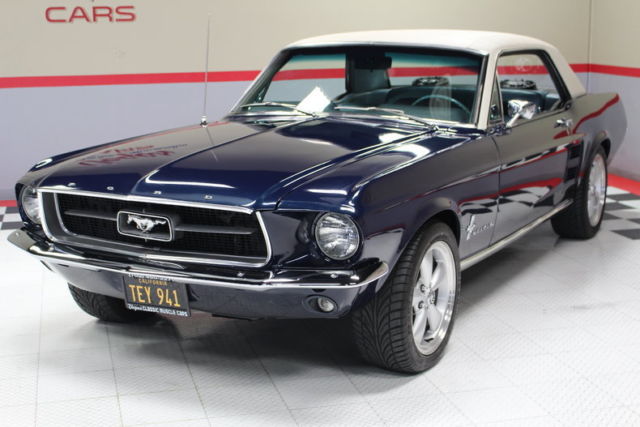 1967 Blue Ford Mustang Coupe