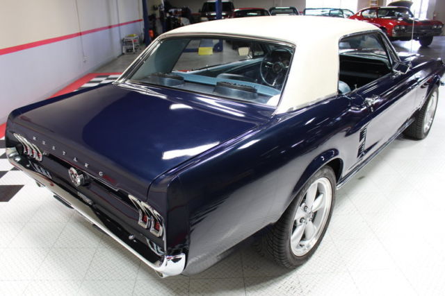 1967 Blue Ford Mustang Coupe