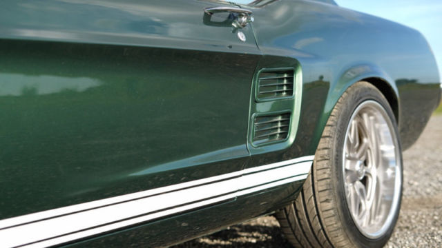 1967 Green Ford Mustang Coupe