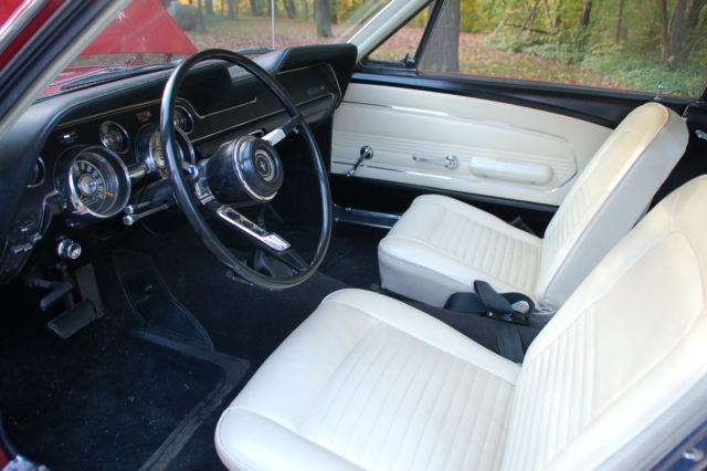 1967 Candy Apple Red Ford Mustang Coupe