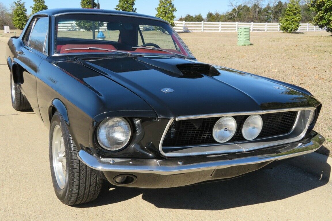 1967 Black Ford Mustang Coupe