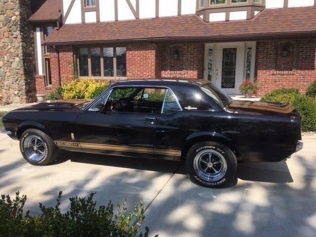 1967 Black Ford Mustang Coupe