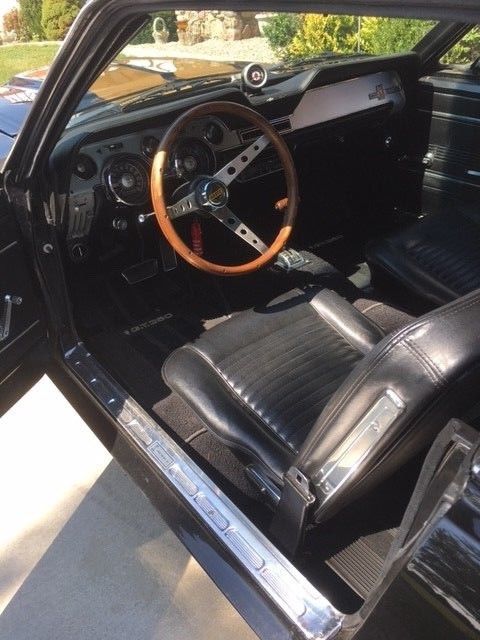 1967 Black Ford Mustang Coupe