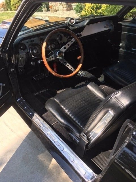 1967 Black Ford Mustang Coupe