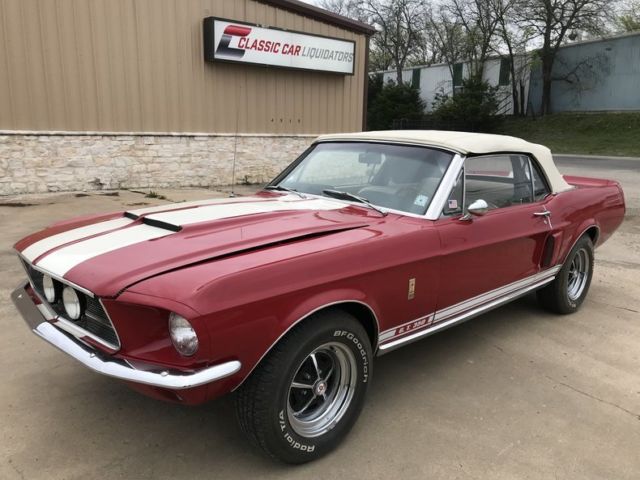 1967 Red Ford Mustang --