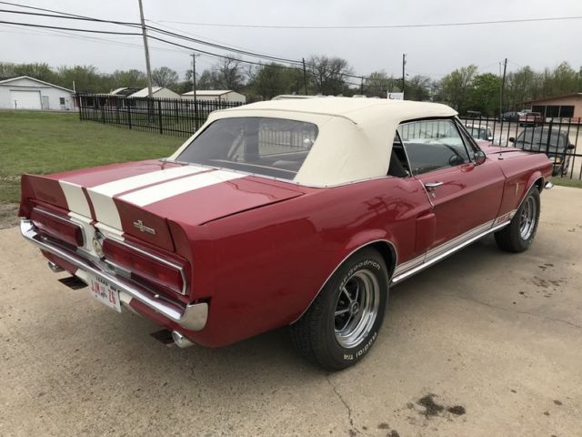 1967 Red Ford Mustang --