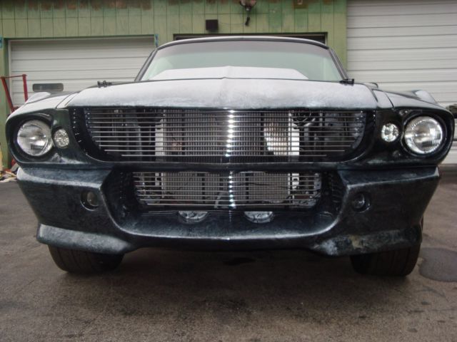 1967 BLACK AND SILVER MARBLE Ford Mustang Coupe