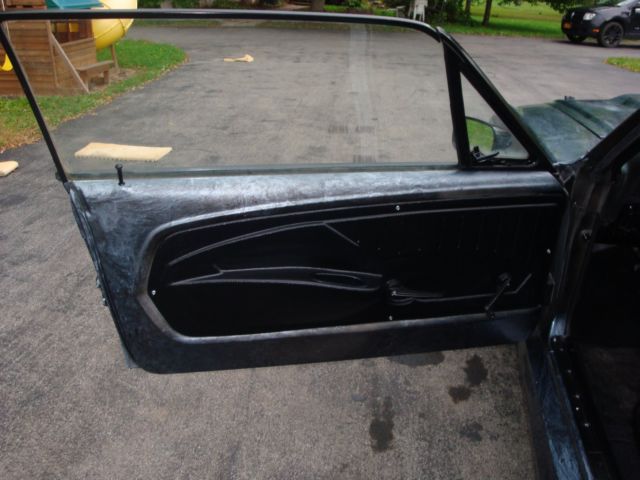 1967 BLACK AND SILVER MARBLE Ford Mustang Coupe