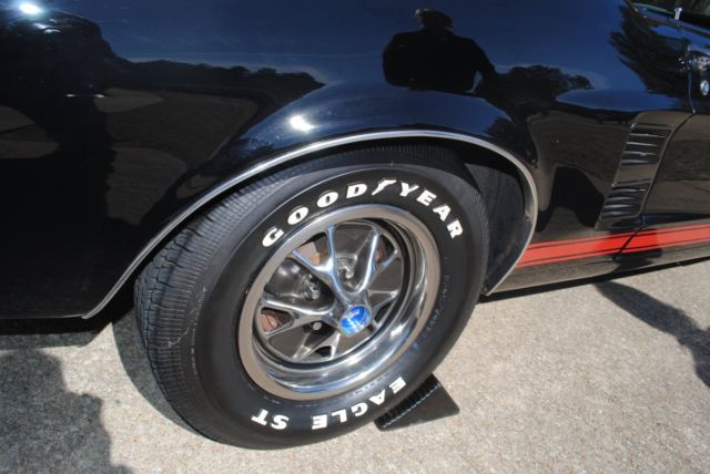 1967 Black Ford Mustang Convertible