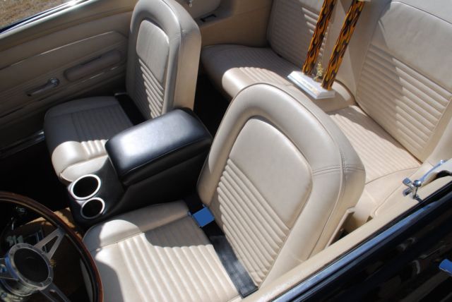 1967 Black Ford Mustang Convertible