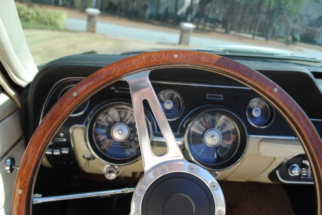 1967 Black Ford Mustang Convertible