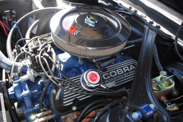 1967 Black Ford Mustang Convertible