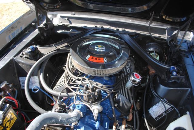 1967 Black Ford Mustang Convertible