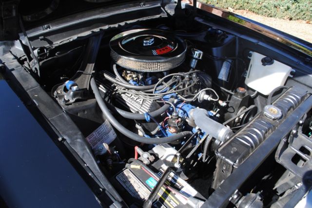 1967 Black Ford Mustang Convertible