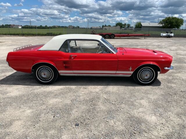 1967 Red Ford Mustang Coupe