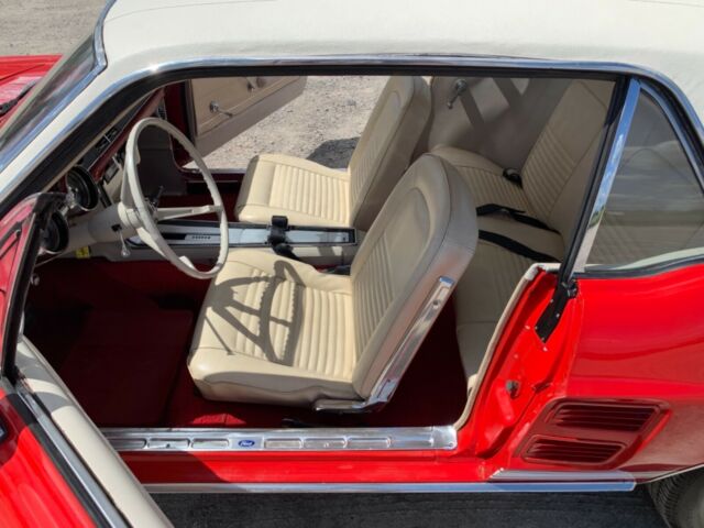 1967 Red Ford Mustang Coupe
