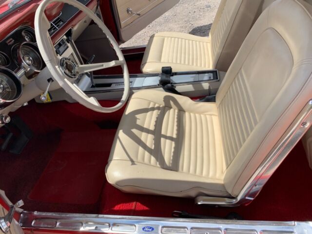 1967 Red Ford Mustang Coupe