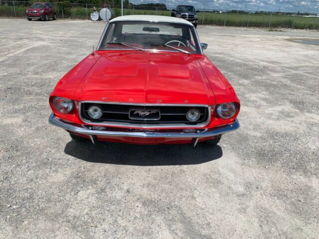 1967 Red Ford Mustang Coupe