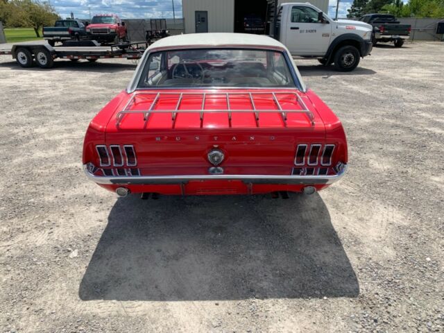 1967 Red Ford Mustang Coupe
