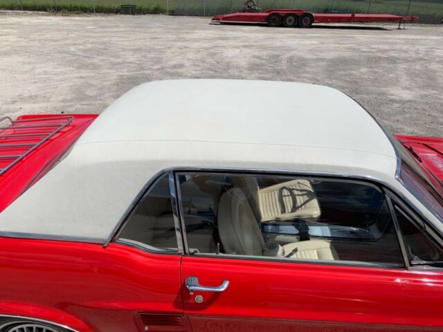 1967 Red Ford Mustang Coupe